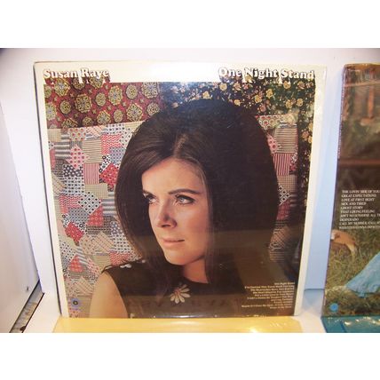 SUSAN RAYE ALBUMS (8) ONE NIGHT STAND LA INTERNATIONAL AIRPORT & MEMORABILIA