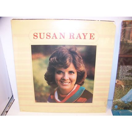 SUSAN RAYE ALBUMS (8) ONE NIGHT STAND LA INTERNATIONAL AIRPORT & MEMORABILIA