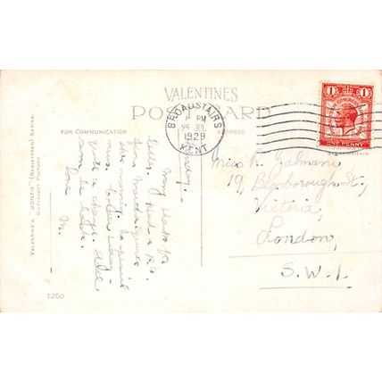 G E Studdy : Don't worry about me! : "Bonzo" postcard 1260 pu