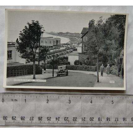 vintage postcard Felixstowe, Convalescent Hill