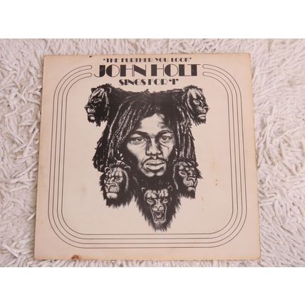 JOHN HOLT, THE FURTHER YOU LOOK VINYL LP.