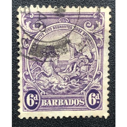 BARBADOS SG 0254 USED