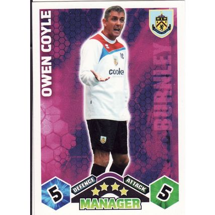 Match Attax 2009/2010 Owen Coyle Burnley