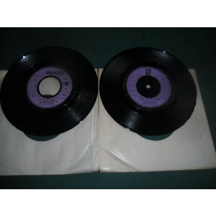 THE STYLISTICS 7" SINGLES LOT OF 2 - FUNKY WEEKEND/SIXTEEN BARS