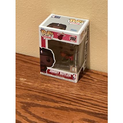 Funko Pop! Basketball: Jimmy Butler #202 Vinyl Figure (Box & Protector)