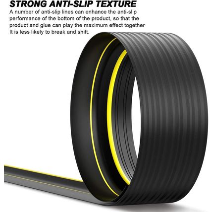 Jin&Bao Universal Garage Door Threshold Seal Strip, Bottom Weather Stripping Rep