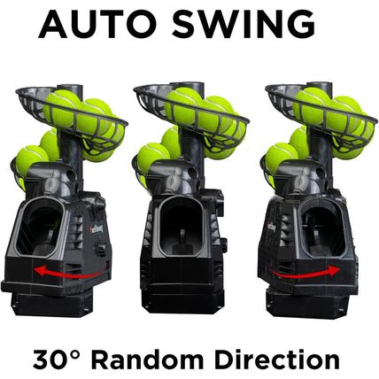 680BH 2 in 1 Baseball & Tennis Ball Launcher Machine, Adjustable Launching Angle