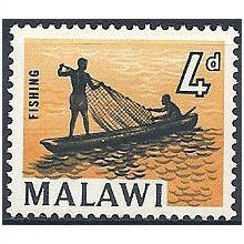 Malawi 1964 SG219 4d Black & Orange-Yellow Mounted Mint