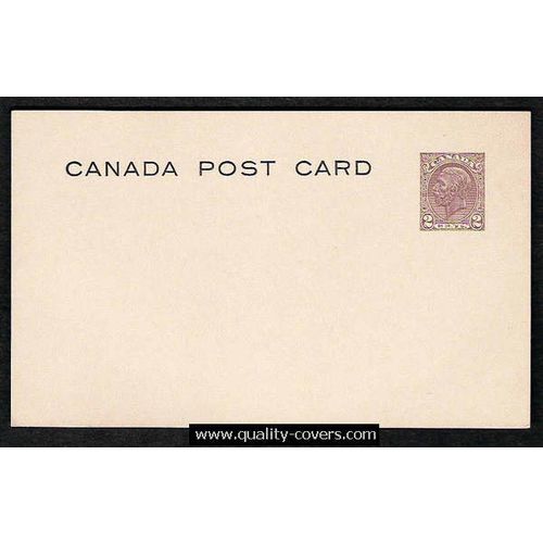 Canada #P65b Postal Card MINT CBN
