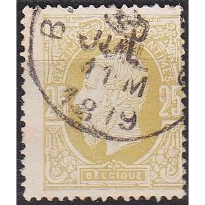 BELGIEN BELGIUM [1869] MiNr 0029 a ( O/used )