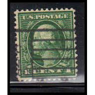 Used 405 1c George Washington Barely Clears K2944