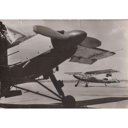 Deutsche Lufthansa German L.113/57 Brigadier Plane Postcard