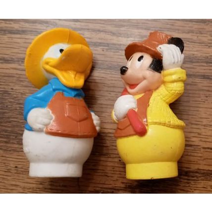 Lot of 10 Disney Mickey Mouse & Friends PVC / Little People FREE Shipping