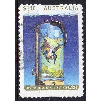 Australia 2020 Water Tower Art - J McCracken, Gulargambone NSW $1.10 s/a Used