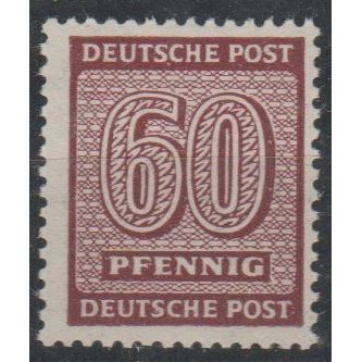 Mi: 137wby MNH 1945 SBZ Certificate Cat € 500