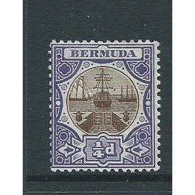 bermuda stamps sg34 hm sg 34