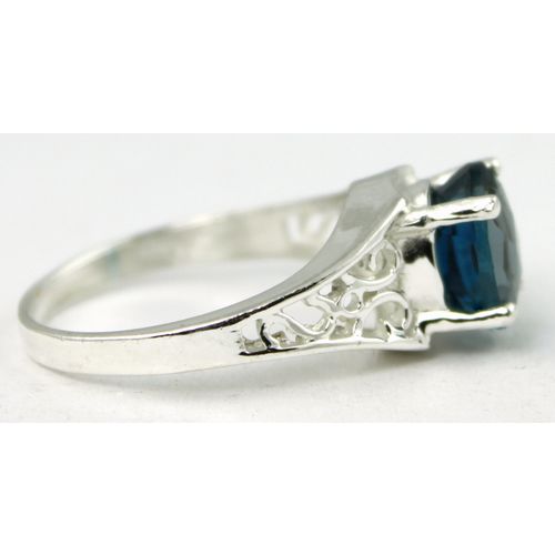 London Blue Topaz, 925 Sterling Silver Ring, SR005