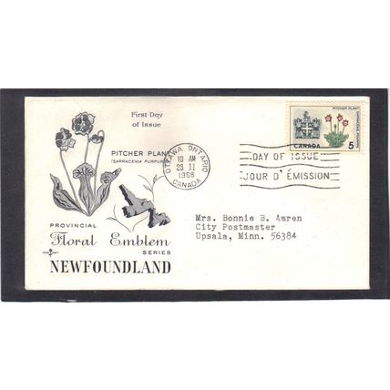 FDC Rose Craft 5c Purple Fireweed (Cachet-Typed/A) CV41508