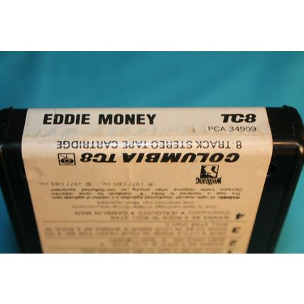 VTG Classic Rock 8 Track Tape Eddie Money Two Tickets To Paradise TESTED 1977