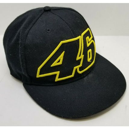 VR46 Valentina Rossi Black Baseball Hat #46 Racing Cap Snapback (J2)