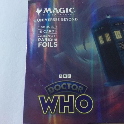 New Magic the Gathering Doctor Who Rares & Foils 15 Card Booster Pack