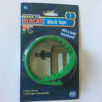 4 NEW Make it Blocks 9'' Block Tape