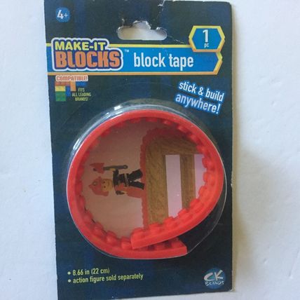 4 NEW Make it Blocks 9'' Block Tape