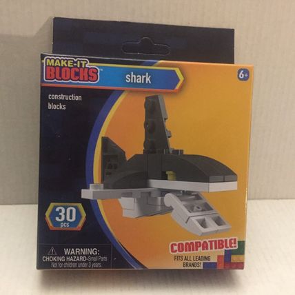 NEW Make It Blocks Eagle Shark & Lion Sets - 90 pieces