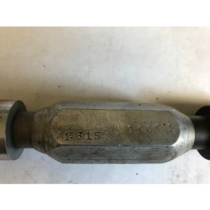 THE PIPE MACHINERY GO NO GO PLUG GAGE,1.315,1.3135,ET
