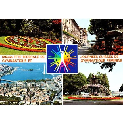 Switzerland 69th Fete Federale De Gymnastique 1978 Geneve Postcard