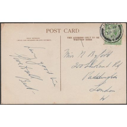 Vinchelez Lane, Jersey, 1913 - Postcard