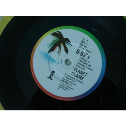 A5-THE B-52’S-ROCK LOBSTER-UK 7" SINGLE-1986-NM-The B-52'sNew Wave, Pop Rock