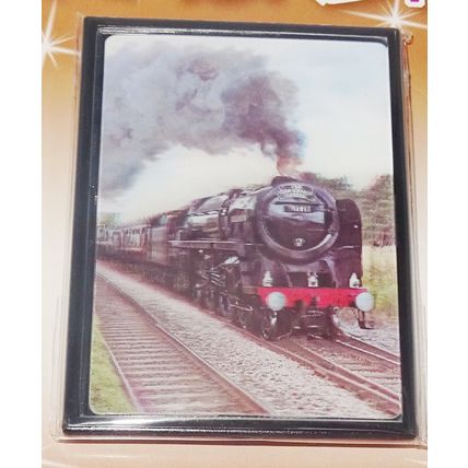 STEAM TRAIN fridge magnets 3D or Antique brass effect 8 choices