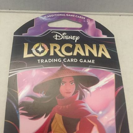 NEW Disney Lorcana Rise of the Floodborn Trading Card Game Raya Art Pack - 12 Ca