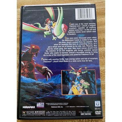 Pokemon - Jirachi Wish Maker (DVD, 2004)