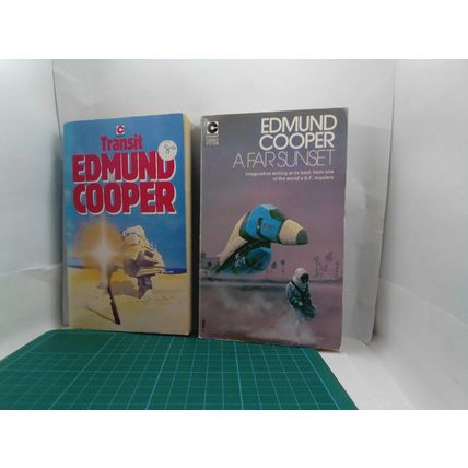 2 Edmund Cooper PBs A Far Sunset / Transit