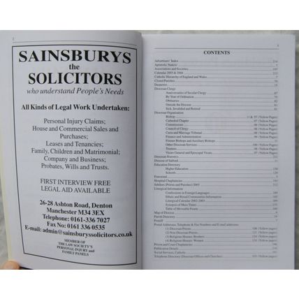2003 Salford Diocesan Almanack