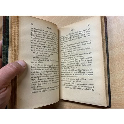 1926 ANDRE MAUROIS "ARIEL OU LA VIE DE SHELLEY" FRENCH ANTIQUE BOOK (P3)