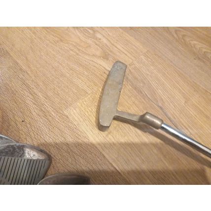 Full Set Of Irons and Putter [Grips Good] Golf Clubs Right Handed Mixed Brands