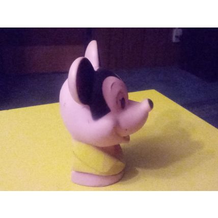 Old Vintage Original Walt Disney Mickey Mouse Squeeze Toy 1970s