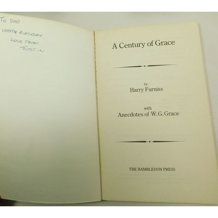 5x Vintage Cricket Books Sidney Barnes - Test Match Records - WG Grace &c