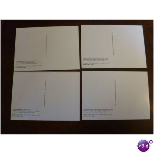 1993 Inland Waterways GB PHQ 154 mint card set Canals