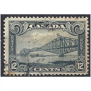 Canada 1929 SG282 12c Grey-Black Good Used (Tone Spot)..