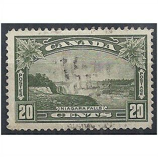 Canada 1935 SG349 20c Olive-Green Fine Used...