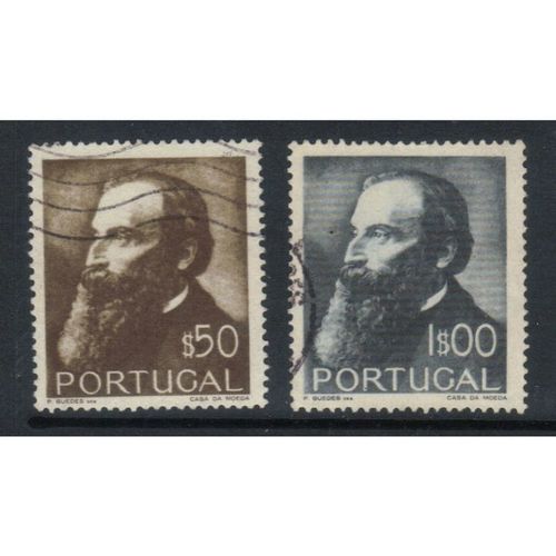 PORTUGAL 1951 BIRTH CENTENARY JUNQUEIRO SET USED