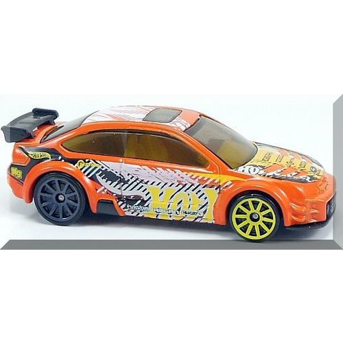 Hot Wheels - '08 Ford Focus: HW Stunt 2013 - HW Drift Race #84/250 *Orange*