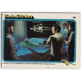 STAR TREK ' THE MOTION PICTURE ' card # 60 IIia In Sick Bay (1979)