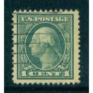 Used 405 1c George Washington Very Fine A08503