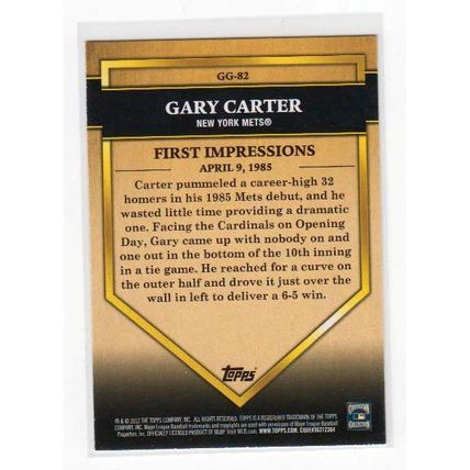 2012 Topps Golden Greatsi Gary Carter baseball card- #GG-82