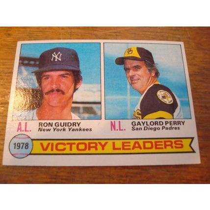 1979 Topps, 3-Leaders Cards, RYAN/GUIDRY/CAREW, HOF